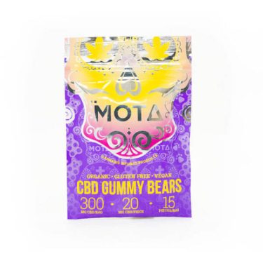 Mota CBD Gummy Bears 300MG 600x600 1